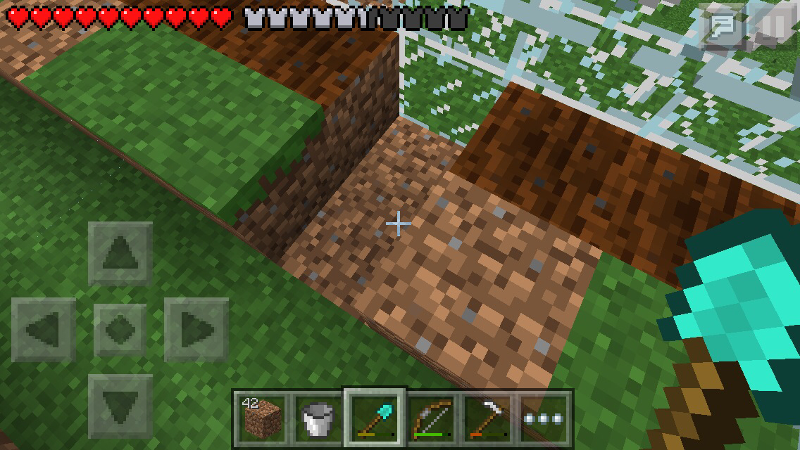 拠点の畑を作る その2 Minecrafterによるマイクラpe日記