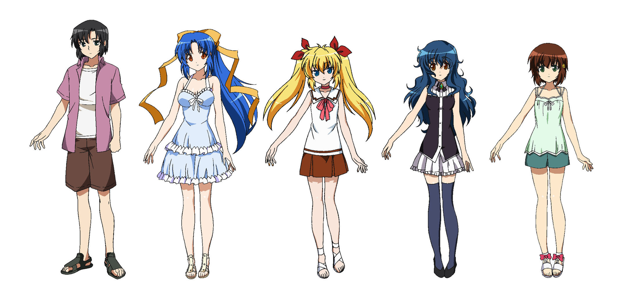 「チャンピオンRED いちご」コミックス「れすきゅーME!」第3巻OVAのキャラクター設定画を公開