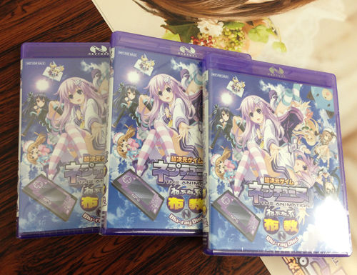 Blog 5pb 第430回 夏のイベントレポ第2弾 Tvアニメ 超次元ゲイム ネプテューヌ 主題歌シングル Dimension Tripper のnaoさんインストアイベント Getchu Com げっちゅブログ