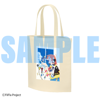 【10thグッズ】フリップフラッパーズ_トートバッグ