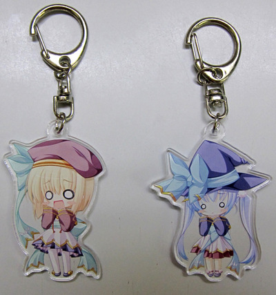 はわわとあわわのアクリルキーホルダー
