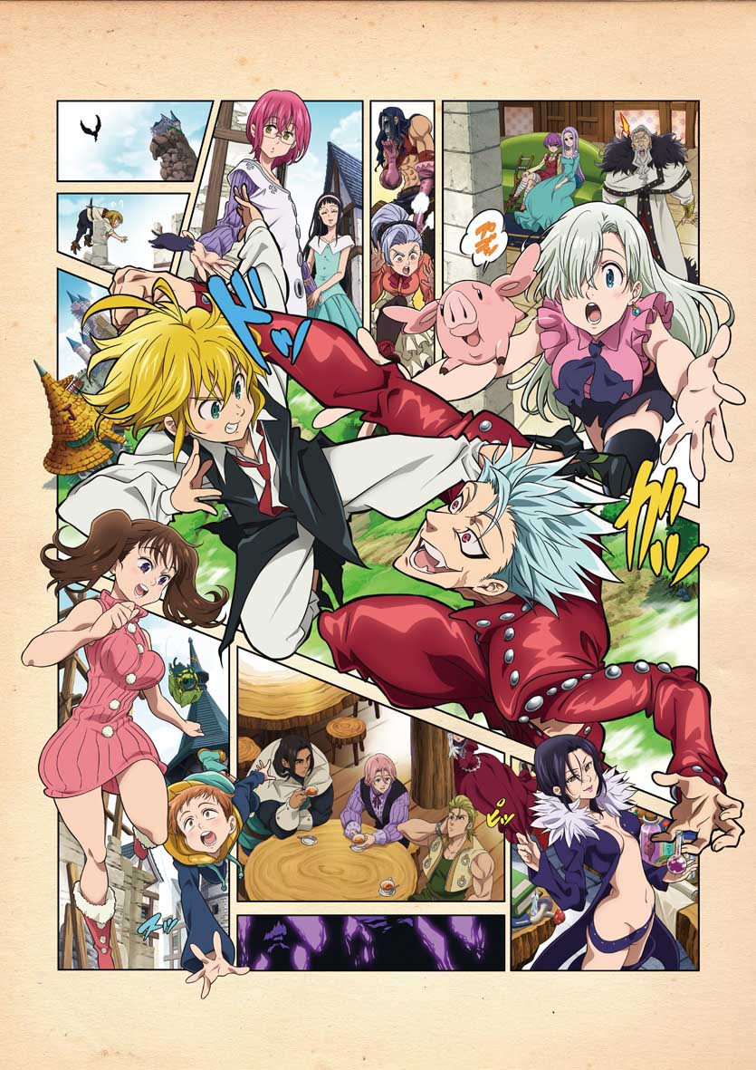 Tvアニメ 七つの大罪 聖戦の予兆 が8月28日より日5枠で4週連続放送決定 Getchu Com げっちゅブログ