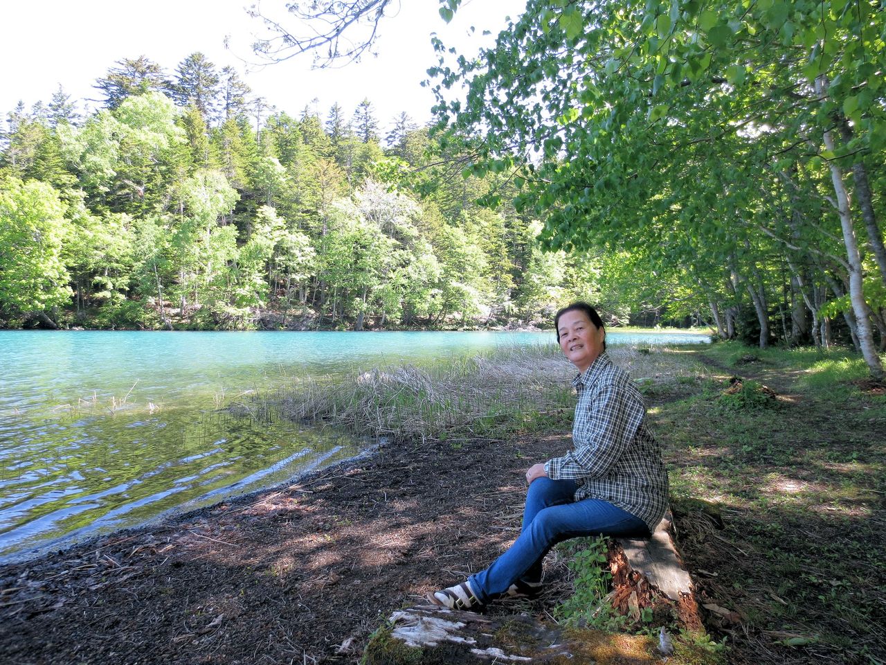 オンネトー国設野営場 海と山のシニア遊び