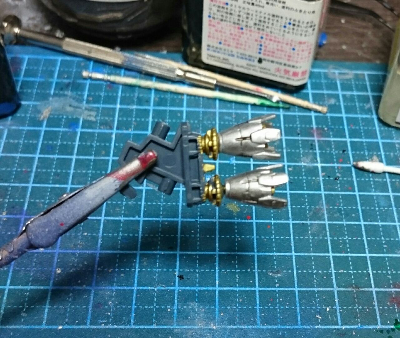 別売りのバーニアを取り付けよう ガンプラの文句はおれに言え