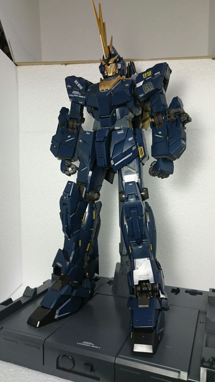 PG バンシィ・ノルン レビュー 完成編 : ガンプラの文句はおれに言え！！