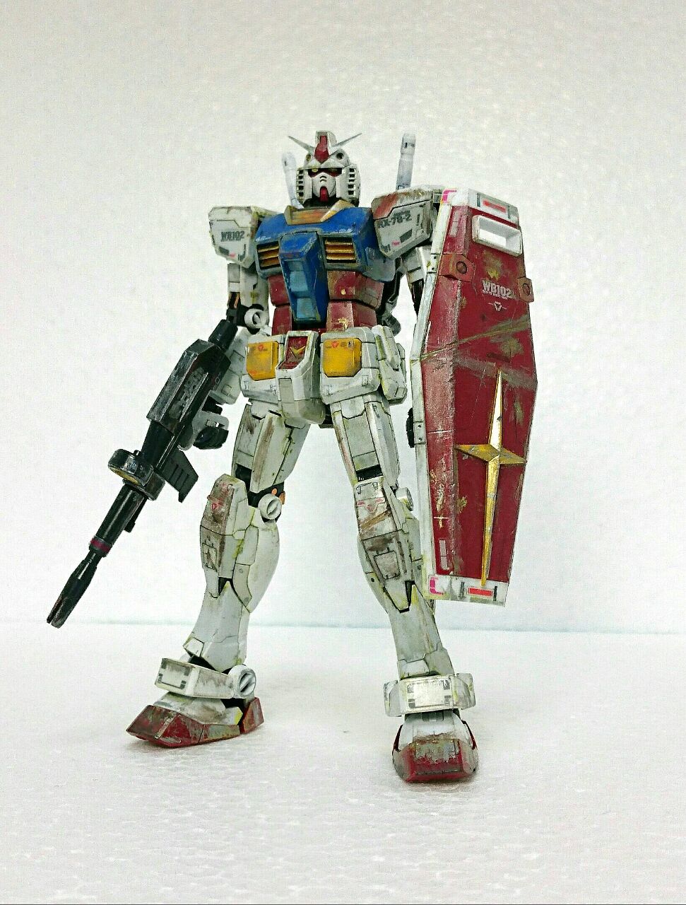 RG RX-78-2 ガンダム ウェザリング仕様 レビュー : ガンプラの文句は