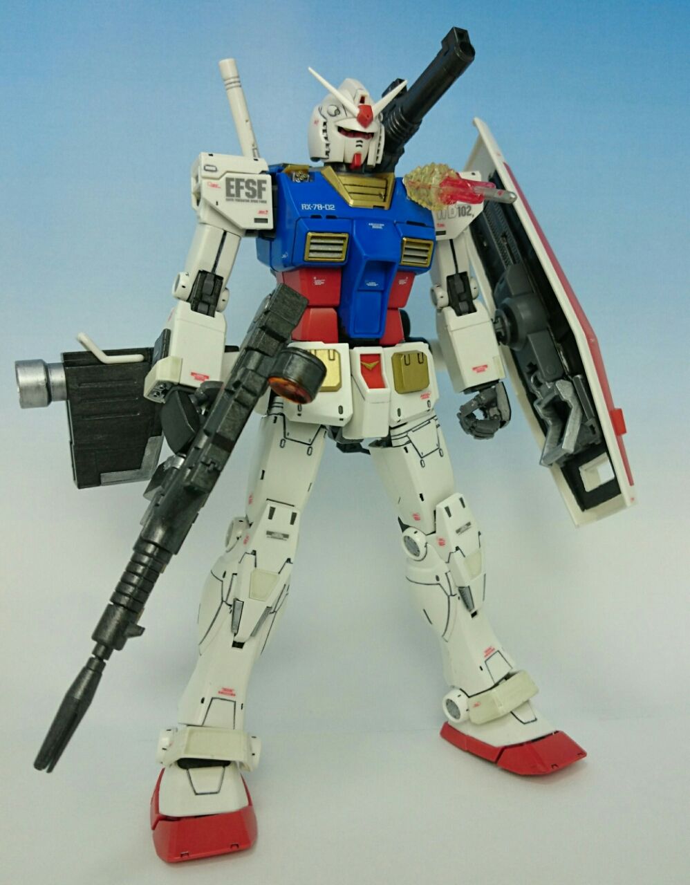 Mg Rx 78 02 ガンダム The Origin レビュー その２ ガンプラの文句はおれに言え
