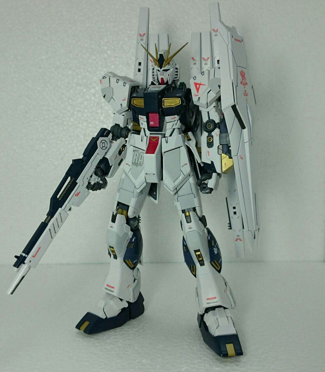 MG ニューガンダム Ver.Ka ダブルフィンファンネル レビュー