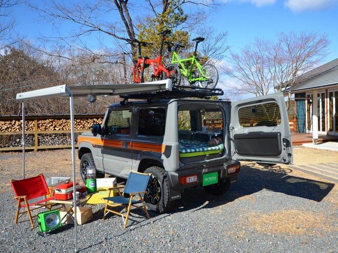 ジムニーで大人2人が車中泊できる トイファクトリー 101tentcar きっとキャンプが好きになる ジムニーで大人2人が車中泊できる トイファクトリー 101tentcar きっとキャンプが好きになる