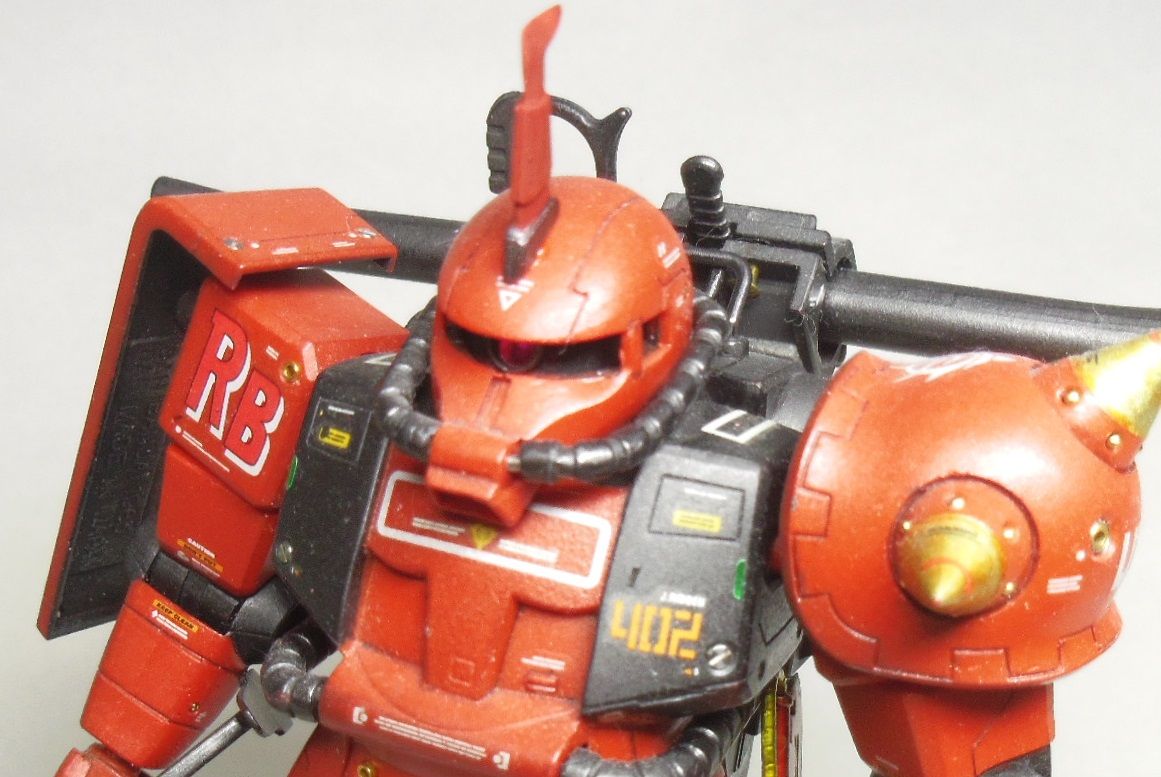 MS-06R-2ジョニーライデン少佐機（旧キット）第一回 : ガンプラ我流