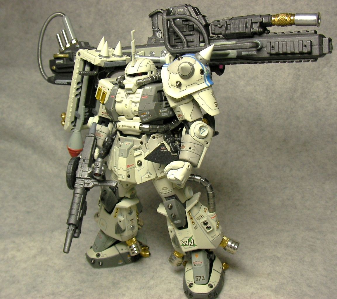 高機動型ザクⅡシン・マツナガ実験機 第九回 : ガンプラ我流