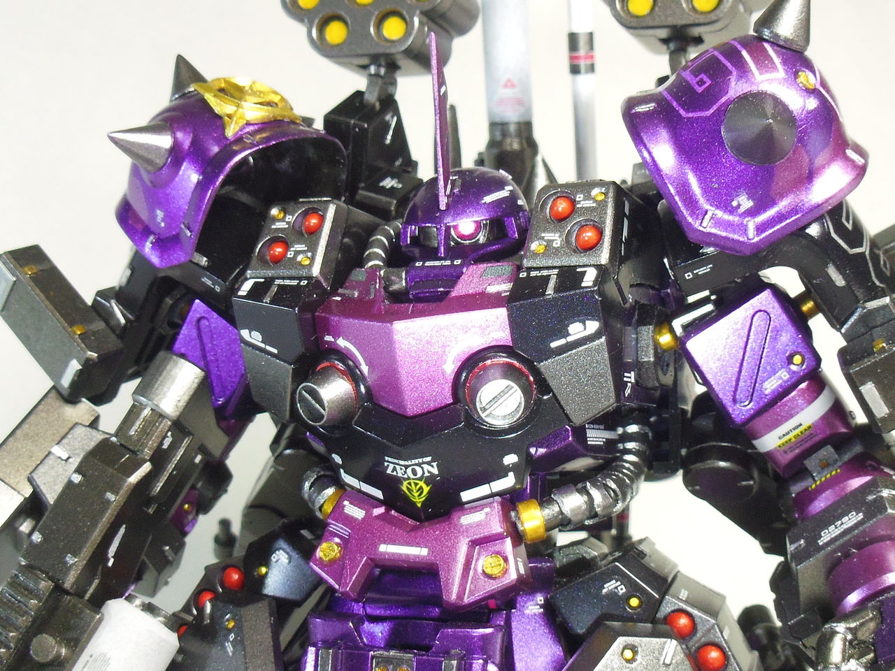 スーパーカスタムザクf00アメイジング オリジナルｍｓ 第６回 ガンプラ我流