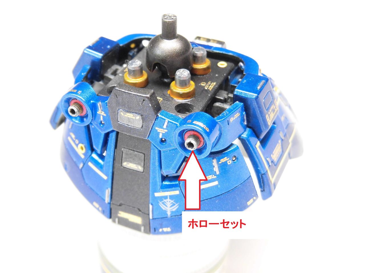 Zタイプザク4号機（HGBFﾄﾞﾑR35改造）九回目 : ガンプラ我流