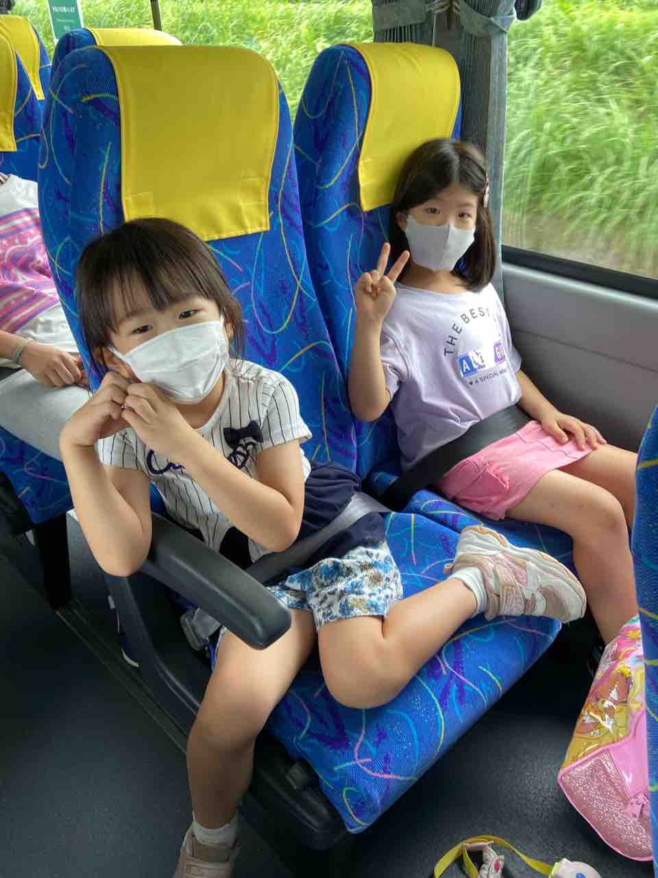 1号車 ビデオ鑑賞中 21 夏合宿cコース