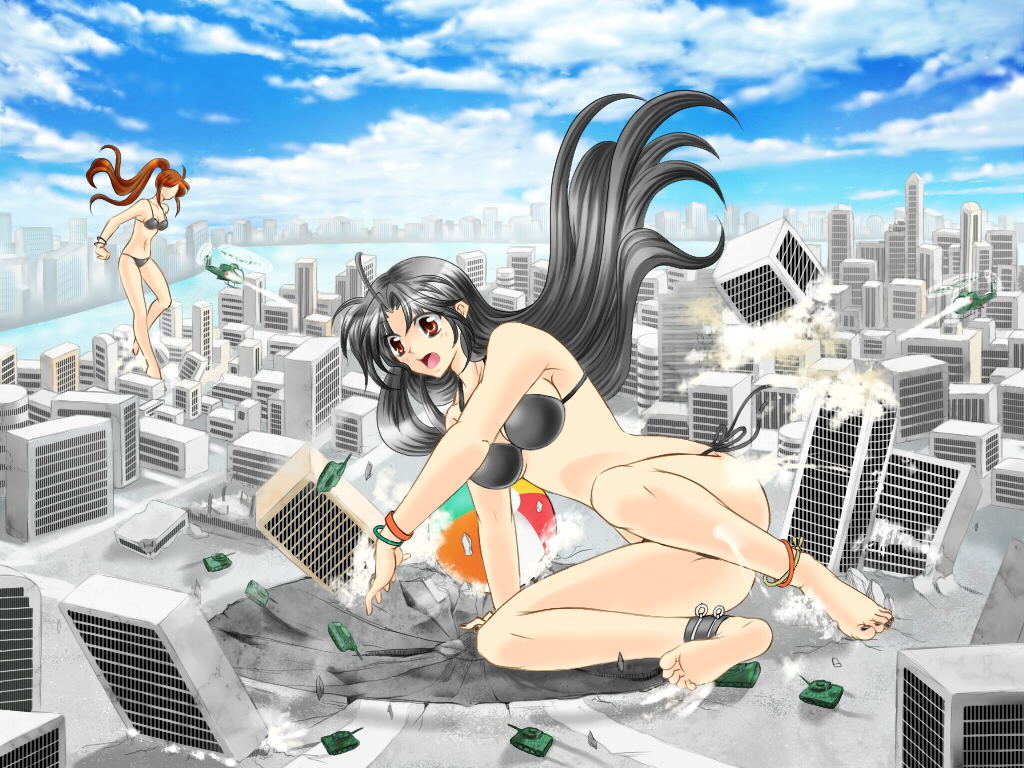 巨大娘イラスト18 巨大娘普及委員会 巨大娘イラスト18 巨大娘普及委員会