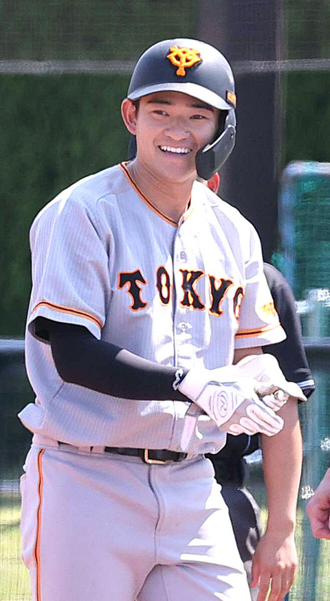 【2軍】巨人ドラ2・萩尾、打率トップ浮上