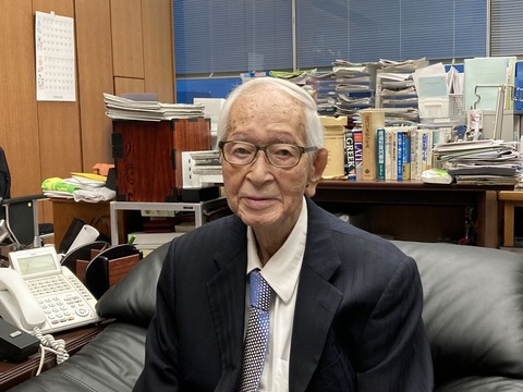 渡邉恒雄氏「せめて100歳までは」