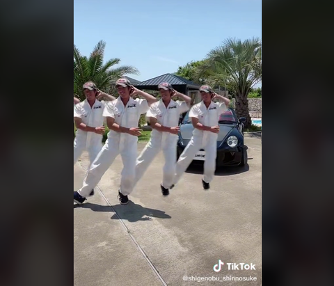 【動画】巨人・重信さん、TikTokで楽しそうに踊ってしまうwwwwwwwww