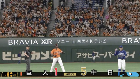 巨人ポランコ絶好調！ 10打席連続出塁のタイムリーツーベース！！