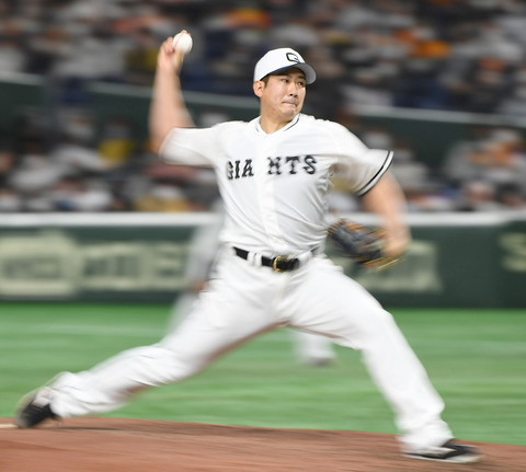 巨人・菅野2連勝も…年々減る完投数にチーム内からは「今年は中継ぎもたない」