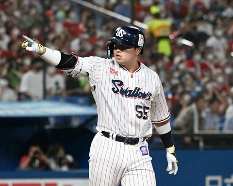 村上宗隆、遂に歴史に名前を連ねそう 連ねる場所が凄い→