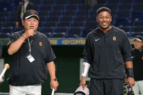 巨人・オコエ、デーブ大久保コーチと出会い覚醒