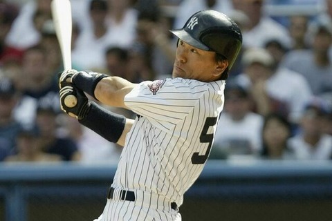 松井秀喜（2007年7月）AVG.345 28打点 13本塁打 OPS1.145