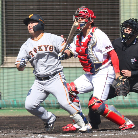 【巨人】浅野、対外試合初ヒットがタイムリー 2軍試合結果