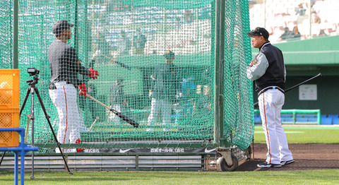 【巨人】オコエ、原監督の指導に135メートル弾で"一発回答"
