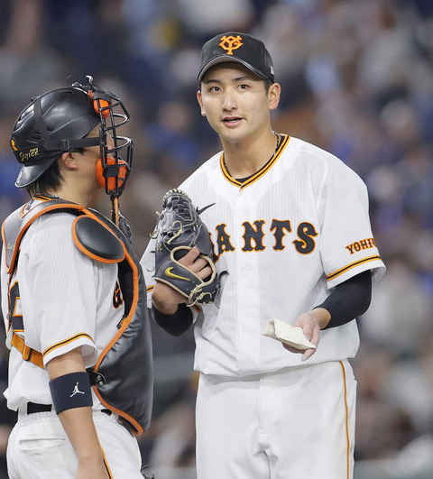 巨人・横川　防御率0.60(2位) 2勝(1位タイ) 12奪三振(4位タイ) 被打率.137(2位) WHIP0.73(2位)