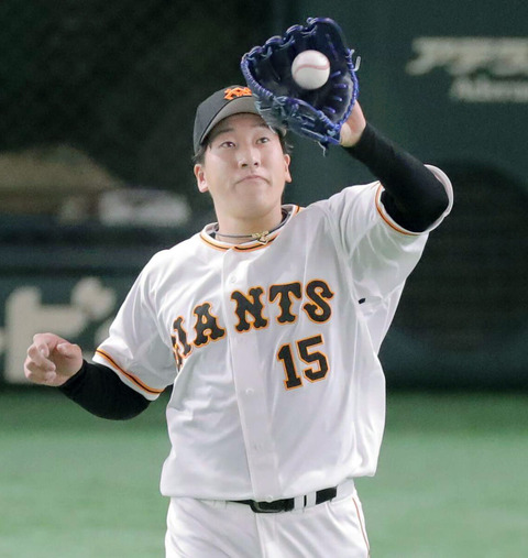 巨人・大勢、圧巻の投球 山田哲人をオール直球で三振に斬る