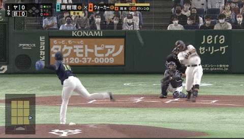 【巨人】ウォーカー、打球速度176キロの豪快弾！！