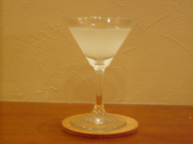 本日のカクテル Gibsonの自転車 グルメ日記
