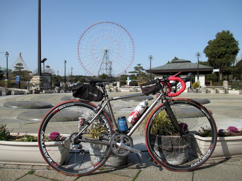 若洲 自転車