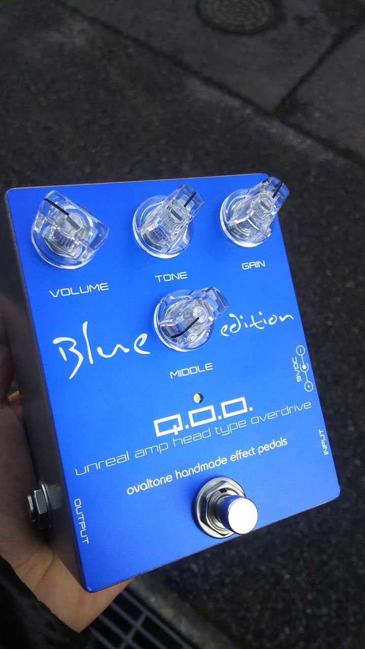 ギター Ovaltone Q.O.O Blue Edition 20190912 Ovaltone Q.O.O Blue Edition (エフェクター比較編