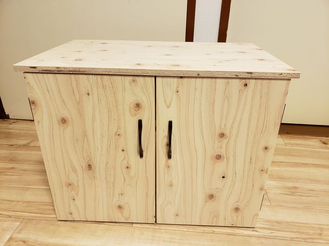 水槽台を作りました 30センチキューブ水槽で楽しむブログ