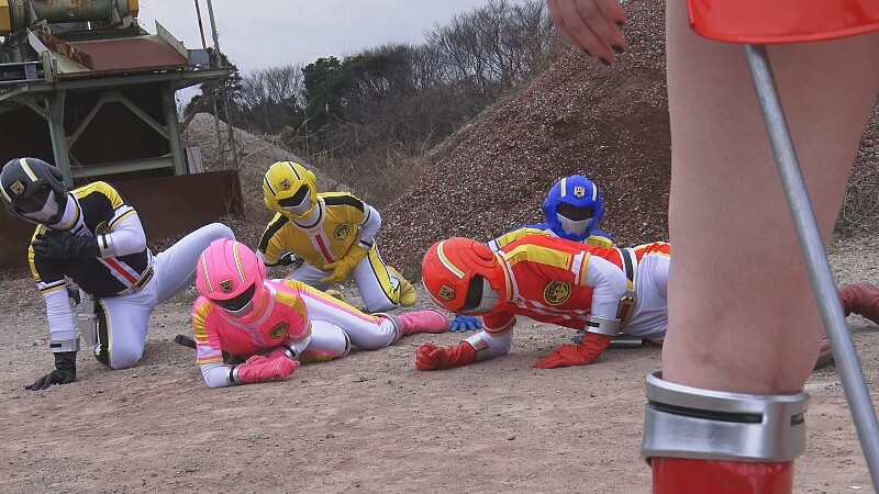 佐川はるみ GIGA「爆裂戦隊ダイガマン ダイガピンク」の撮影で使用した衣装