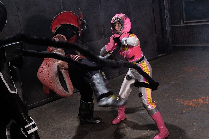 佐川はるみ GIGA「爆裂戦隊ダイガマン ダイガピンク」の撮影で使用した衣装