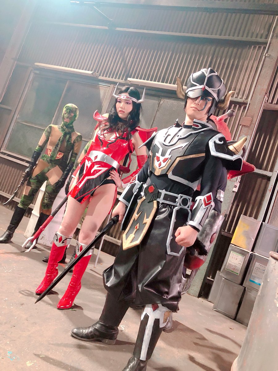 佐川はるみ GIGA「爆裂戦隊ダイガマン ダイガピンク」の撮影で使用した衣装