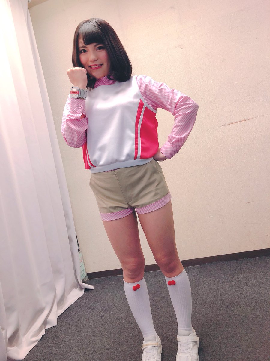 佐川はるみ GIGA「爆裂戦隊ダイガマン ダイガピンク」の撮影で使用した衣装