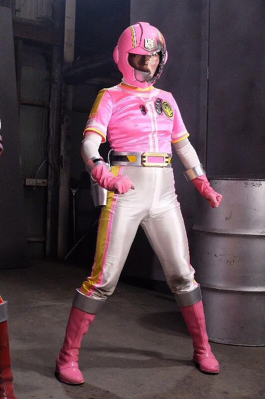佐川はるみ GIGA「爆裂戦隊ダイガマン ダイガピンク」の撮影で使用した衣装 佐川はるみ GIGA「爆裂戦隊ダイガマン ダイガピンク」の撮影で使用した衣装