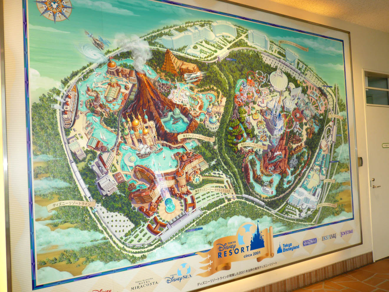 ディズニー開業当時の絵 公式】開園当時のマップをご紹介｜東京ディズニーリゾート