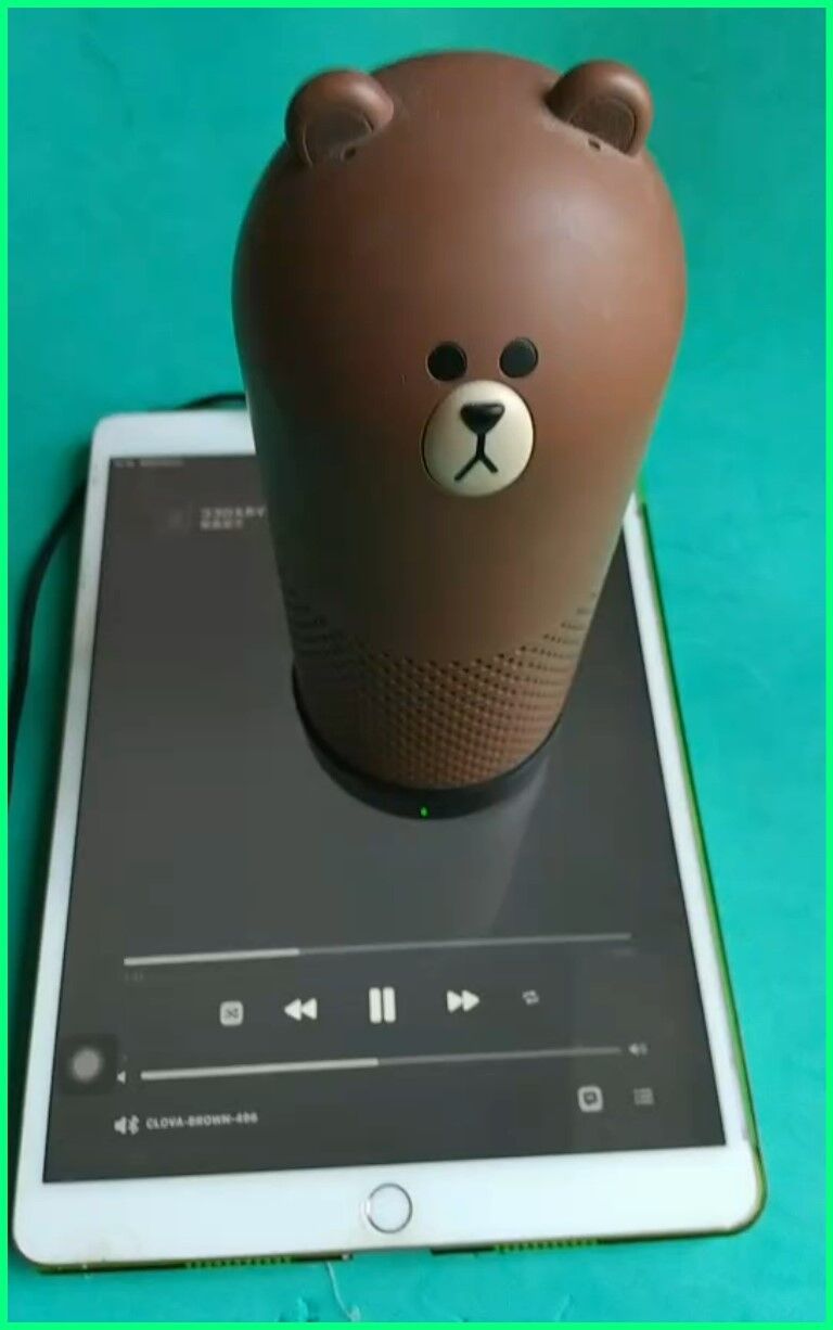 LINE ブラウン スピーカー LINE CLOVA BROWN を Bluetoothスピーカーとして使えた : Skyzoo