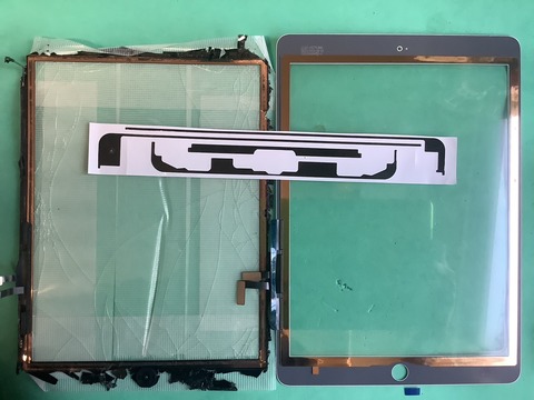 ipadairフロントパネル新旧