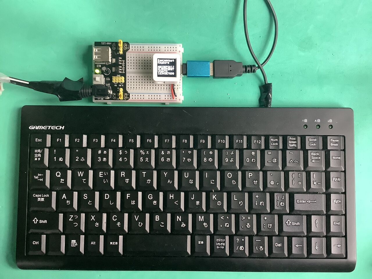 AtomS3にUSB Keyboardを繋いでみた : Skyzoo ヨッシーの備忘録