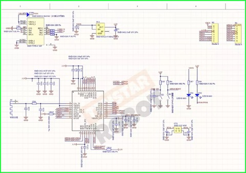 esp32c3supermini_回路図