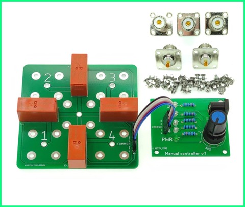 アンテナ切替器-組立前