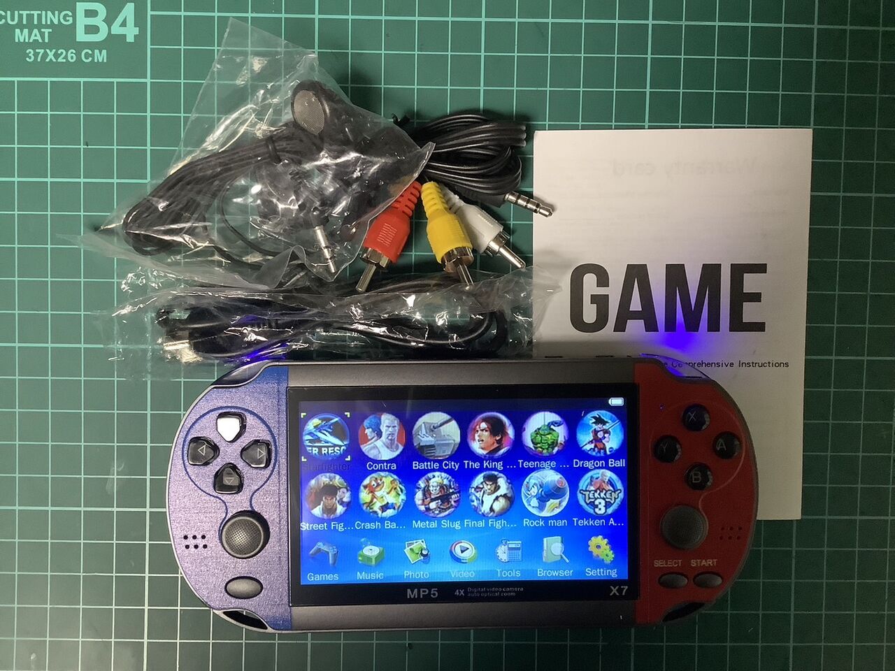 GAMINJA - X7 4.3インチ携帯ゲーム機を使ってみた : Skyzoo ヨッシーの