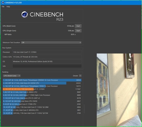 CINEBENCHR23