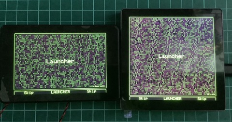 ゆいのページ JC3248W535C ESP32-4848S040C で「Launcher」を動かしてみた : Skyzoo